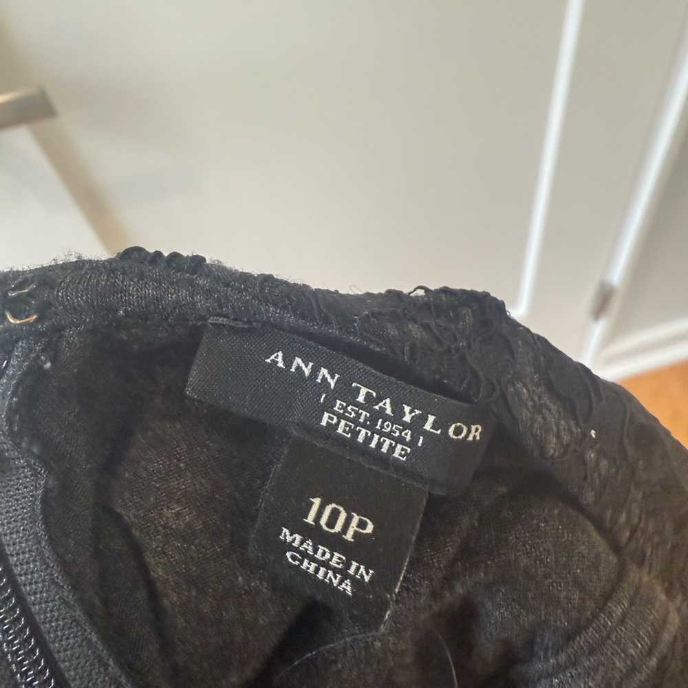 Ann Taylor Black Lace Dress - Picture 5 of 5